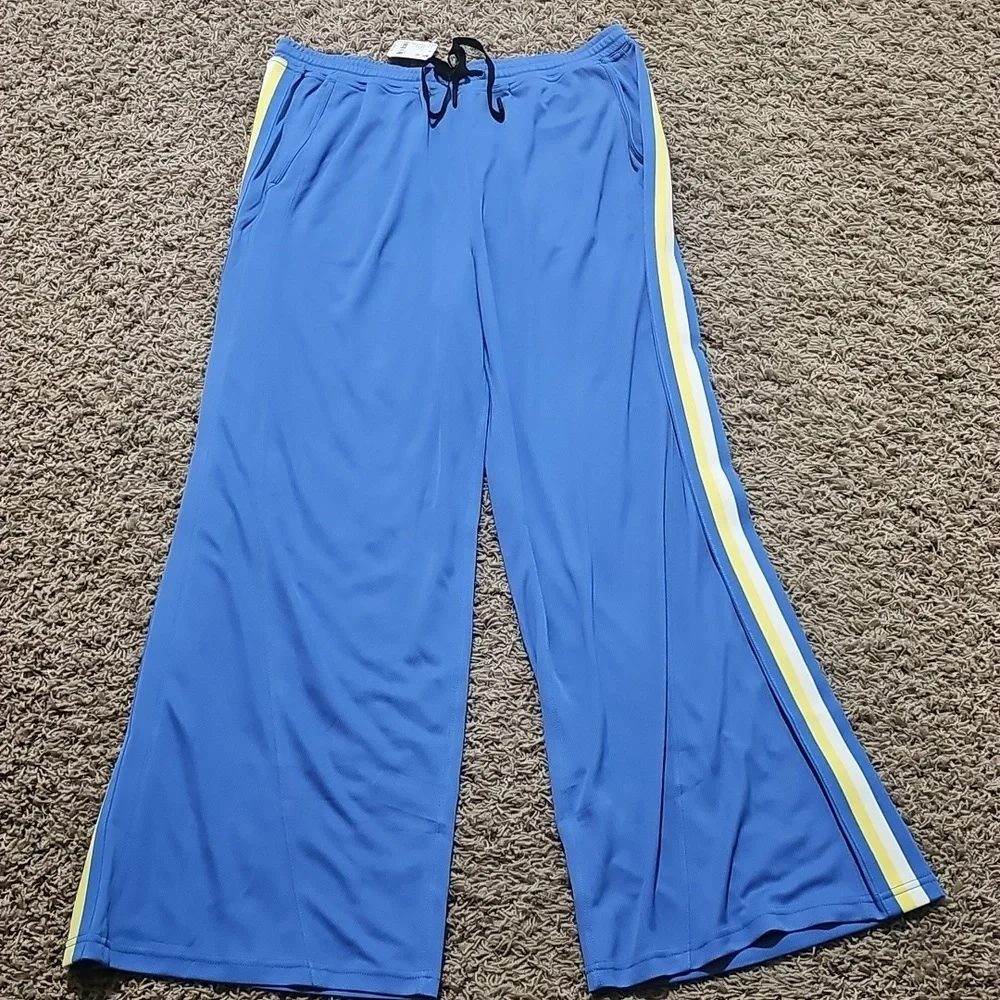 New FP Movement by Free People Blue Track Pants - Picture 5 of 8